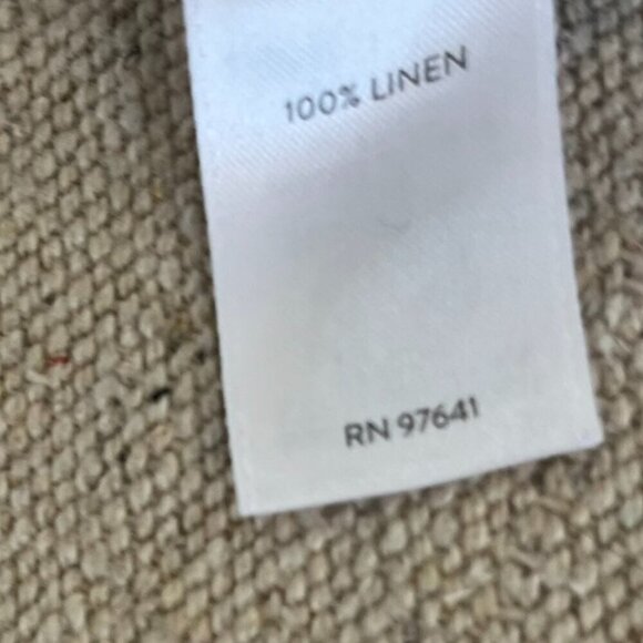 Purejill Woman's White Plus-Size Linen Summer Vacation Shorts Sz 2x - Picture 6 of 9